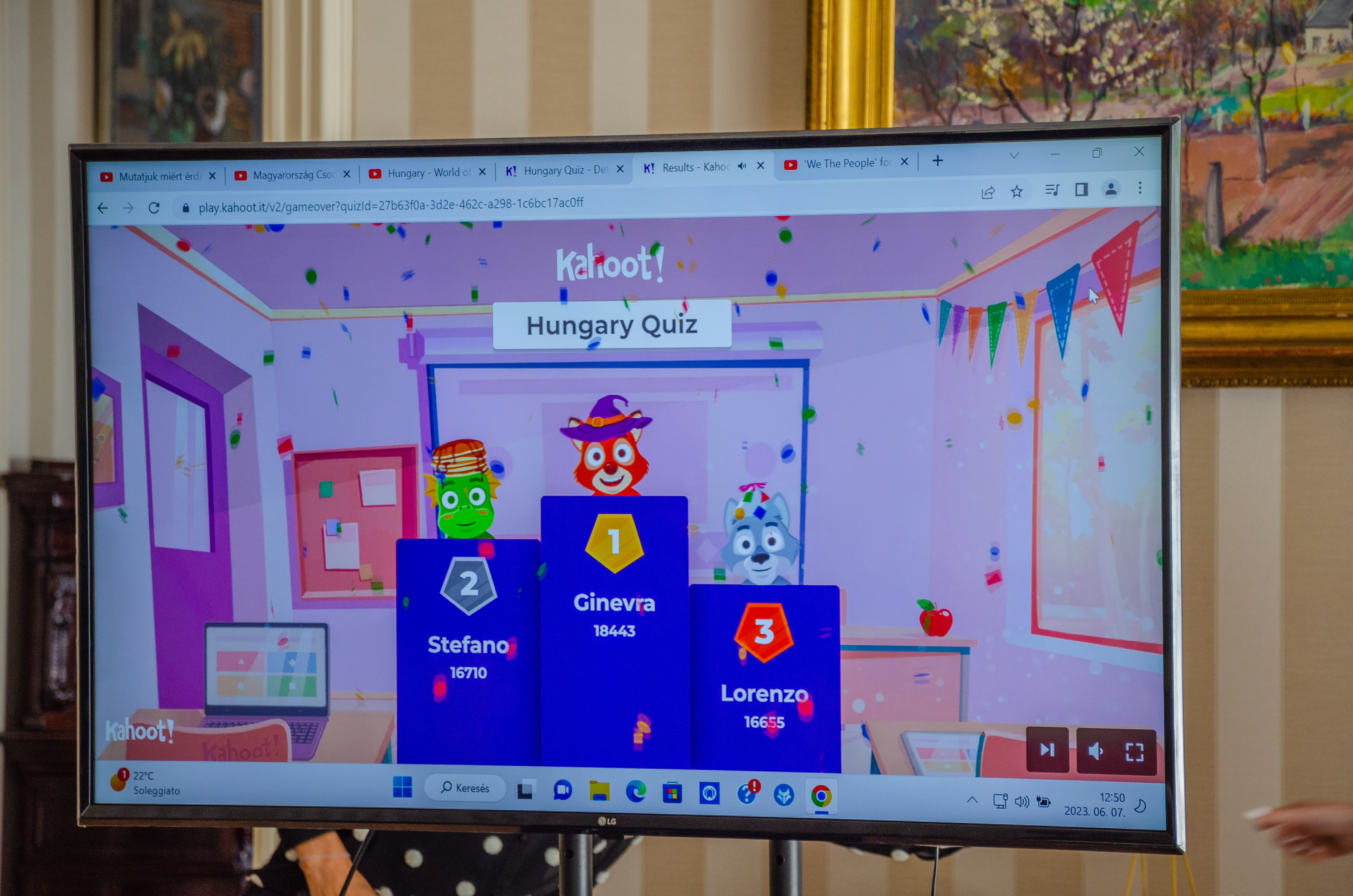 Diplomacy Education program a Nagykövetségen