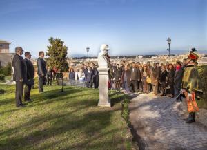 Commemorazione del 15 marzo sul Gianicolo
