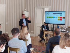 Studenti di Masterclass in Ambasciata